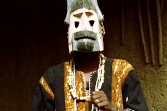 Dogonská maska (foto: Ondřej Havelka).