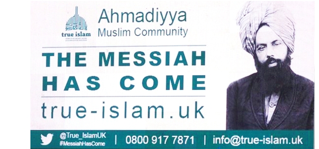 Kampaň se sloganem „Mesiáš už přišel“ vzbudila ve Velké Británii kontroverze