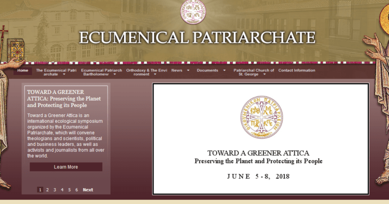 Ekumenický patriarchát usporiadal medzinárodné ekologické sympózium