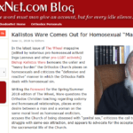 Biskup Kallistos vyzval pravoslavné k diskusi o stejnopohlavních vztazích