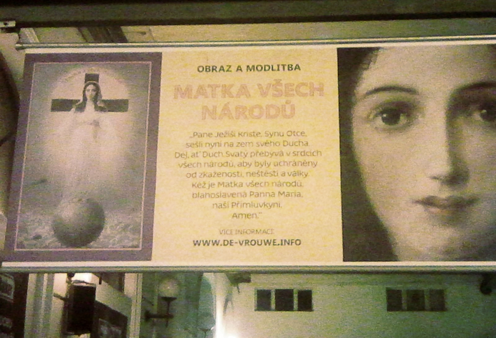 Maria – Matka všech národů se představuje i v Česku Maria – Matka všech národů se představuje i v Česku