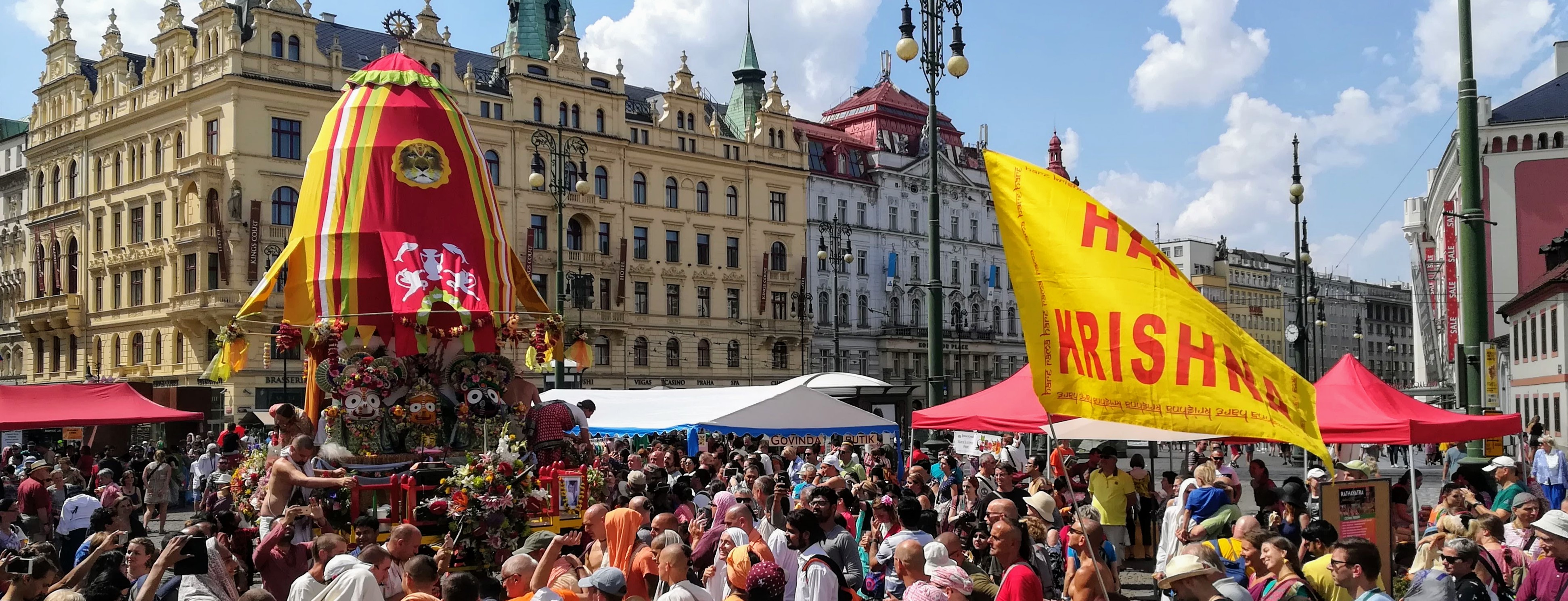 Festival Ratha Játrá v Praze