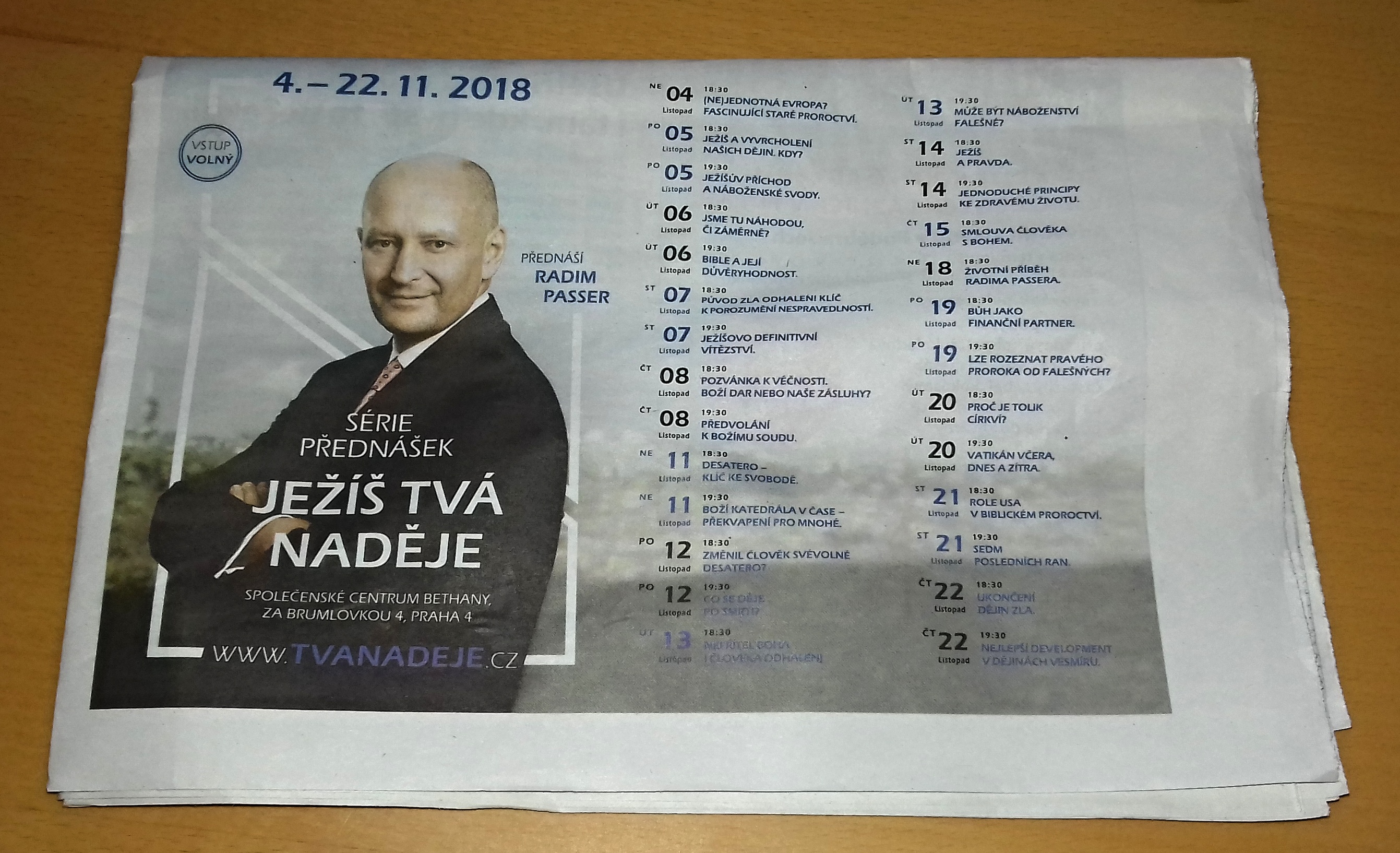 Radim Passer: apokalypsa čeká již tuto generaci Radim Passer: apokalypsa čeká již tuto generaci