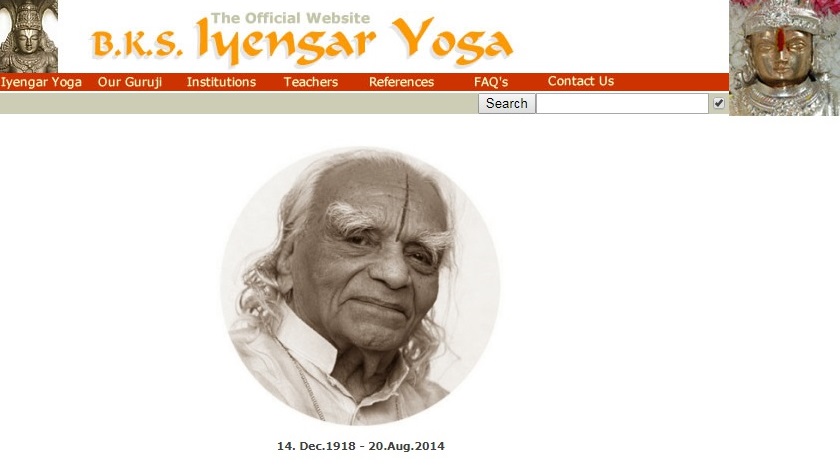 Guru Iyengar by oslavil sté narozeniny Guru Iyengar by oslavil sté narozeniny