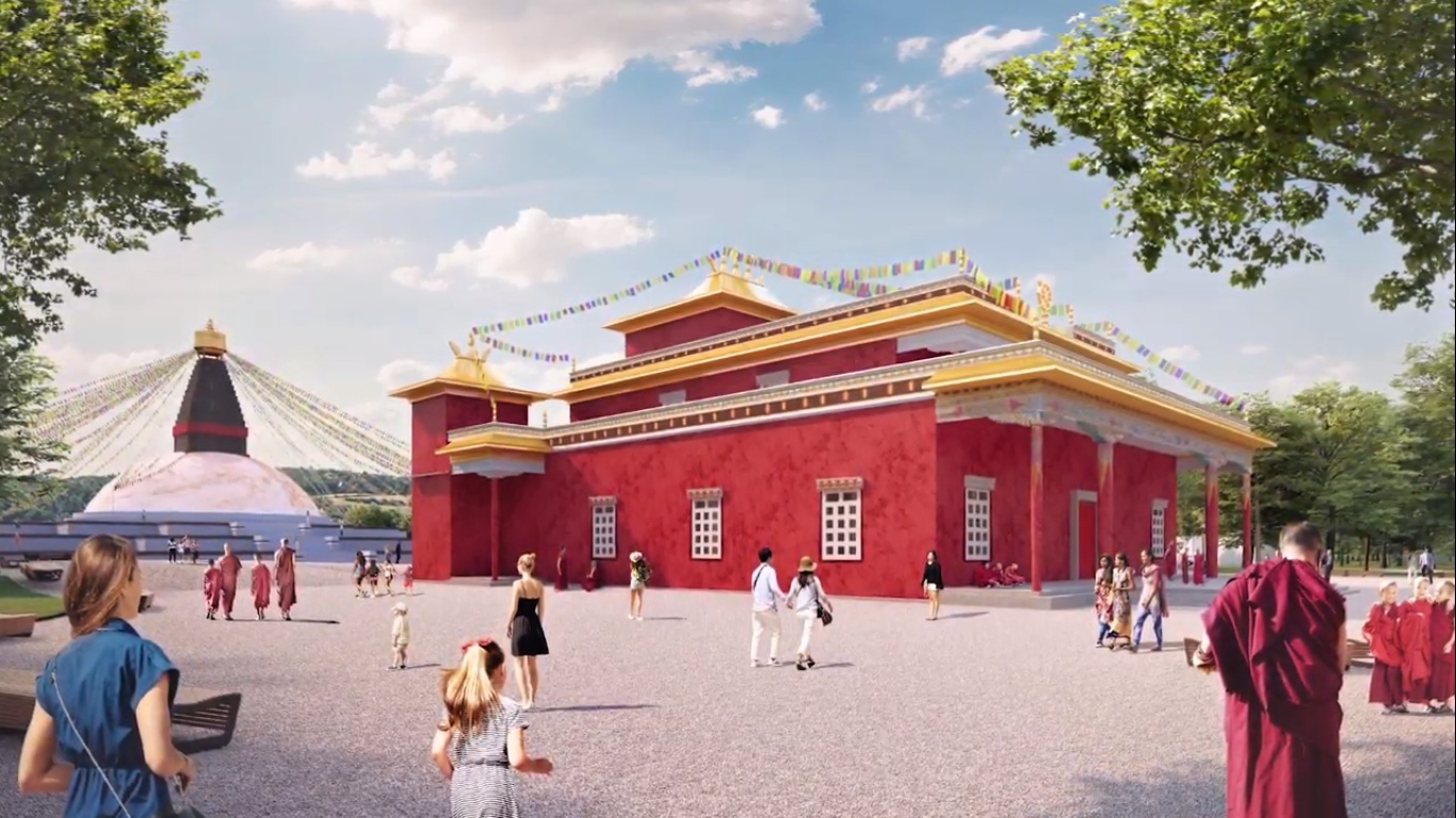 Ve středu Čech je plánována stavba velkého buddhistického centra