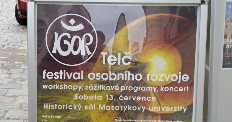 Prázdninová fotografie: festival osobního rozvoje v Telči
