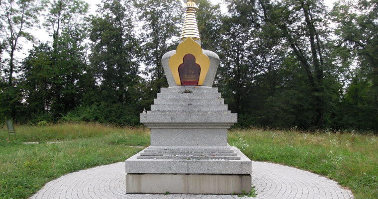 Prázdninová fotografie: stúpa v Salzburgu