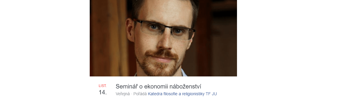 Ekonomie náboženství: optimalizujeme poměr ztrát a zisků