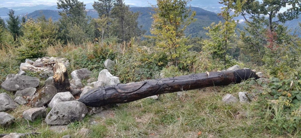 Neznámi útočníci poškodili sochy na novopohanskej svätyni na Slovensku