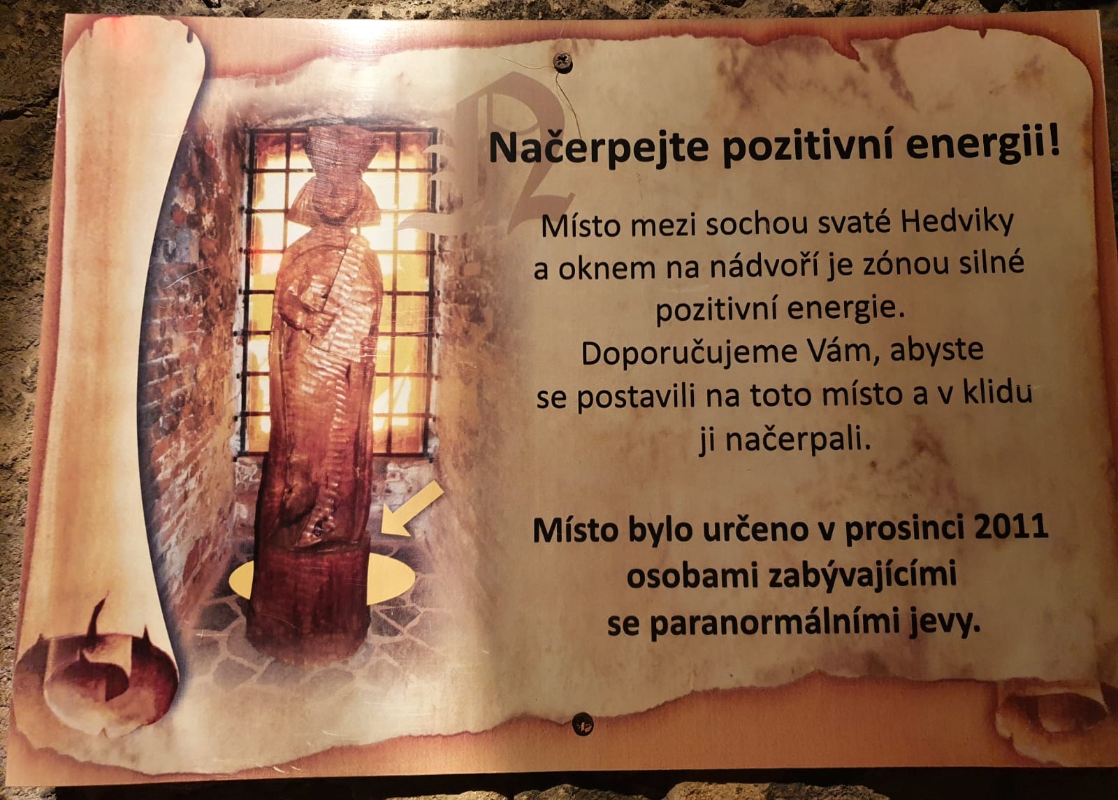 Náboženství na cestách: pozitivní energie na hradě Náboženství na cestách: pozitivní energie na hradě