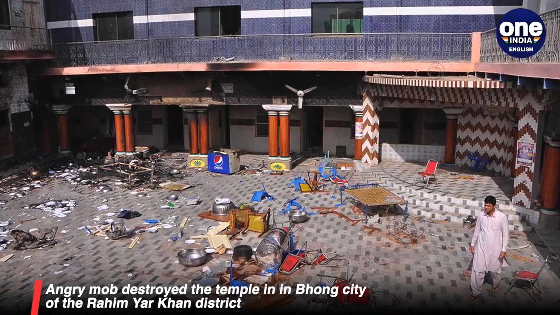 Pákistánské úřady rychle stíhají pachatele útoku na hinduistický chrám Pákistánské úřady rychle stíhají pachatele útoku na hinduistický chrám