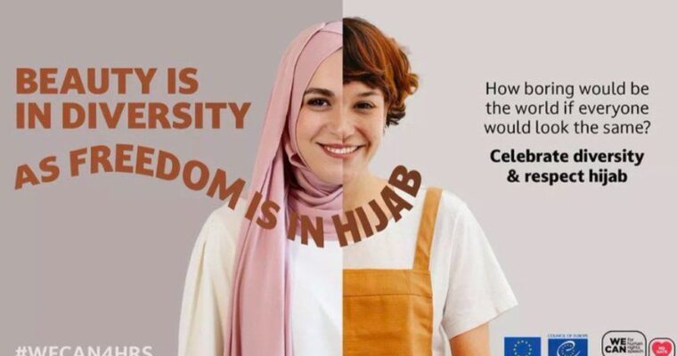 Evropská kampaň na podporu práva nosit hidžáb skončila po silném odporu Francouzů