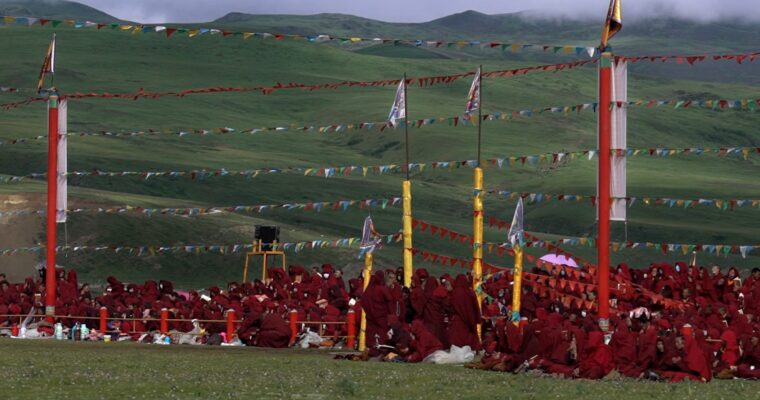 Tibetské buddhistické mnišky v dokumentu čínského autora