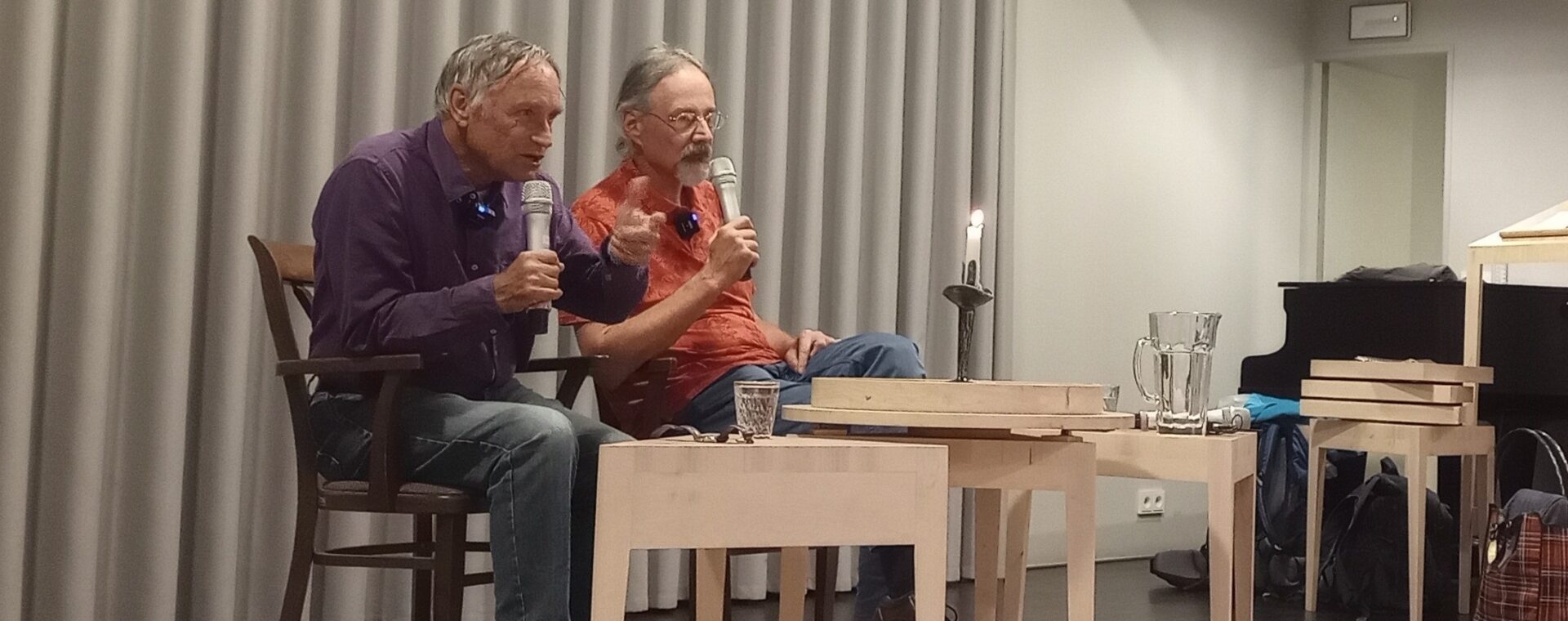 Marko Pogačnik, akupunkturista Země, přednášel v Praze Marko Pogačnik, akupunkturista Země, přednášel v Praze