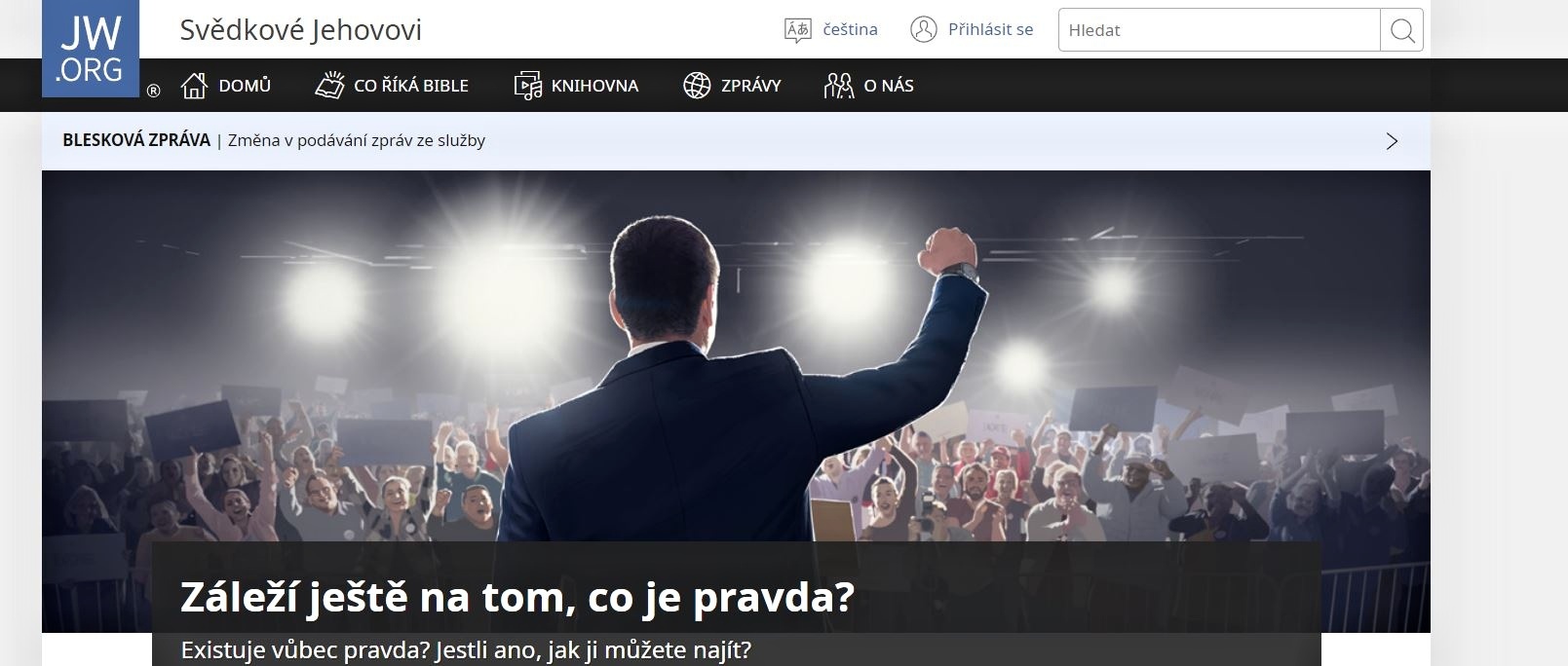 Konec starých časů: radikální změna ve společenství svědků Jehovových Konec starých časů: radikální změna ve společenství svědků Jehovových