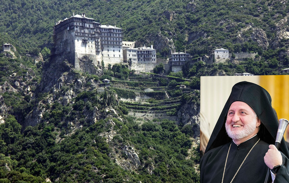 Americký arcibiskup přijat na Svaté hoře s rozpaky Americký arcibiskup přijat na Svaté hoře s rozpaky