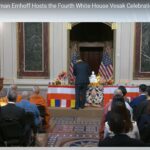 Vésak počtvrté v Bílem domě