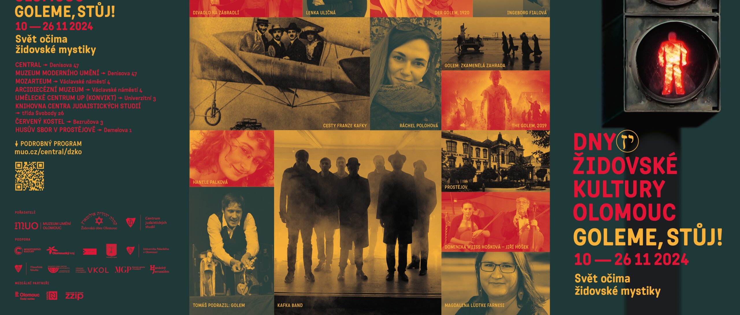 Pozvánka: Dny židovské kultury Olomouc, tentokrát o židovské mystice i Golemovi