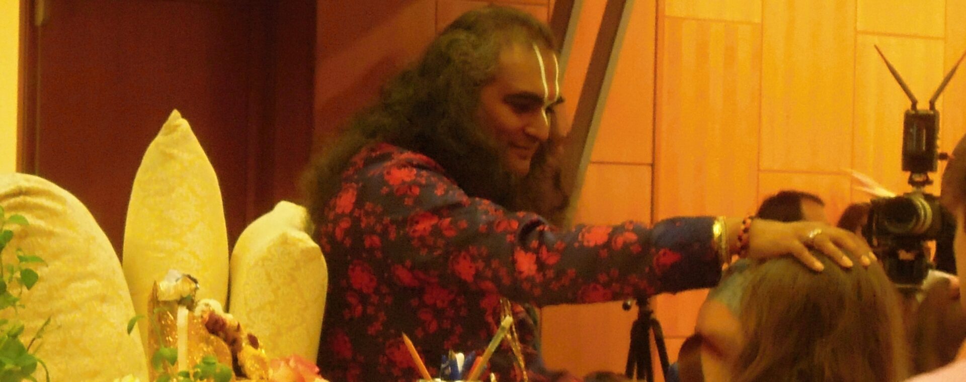 Daršan se svámím Višvánandou